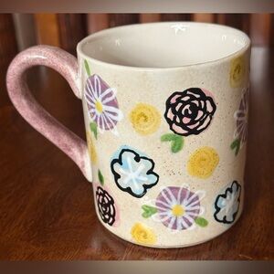 🌸 Hand-Painted “You Rock at Momming” Mug – One-of-a-Kind! 🌸